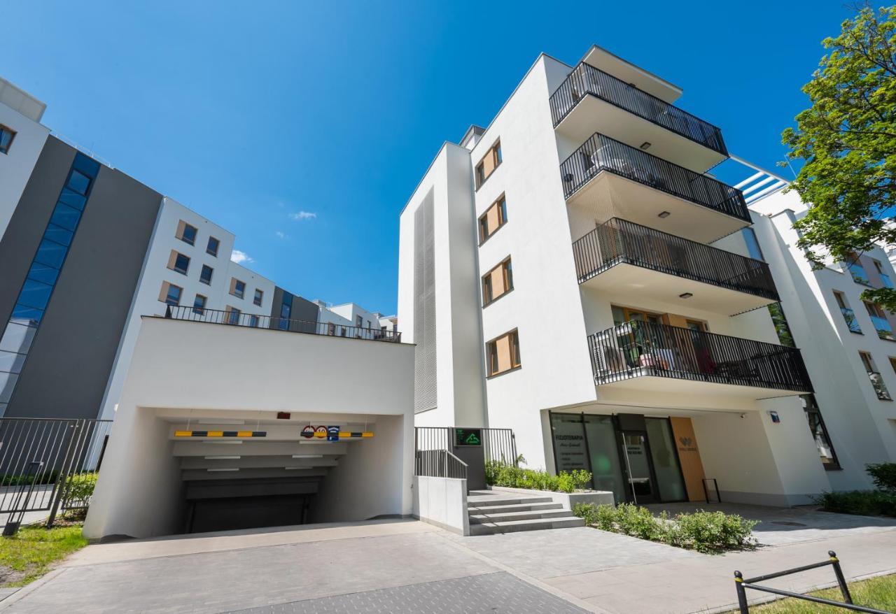 Wola Skwer Happy Apartment Warszawa Exteriör bild