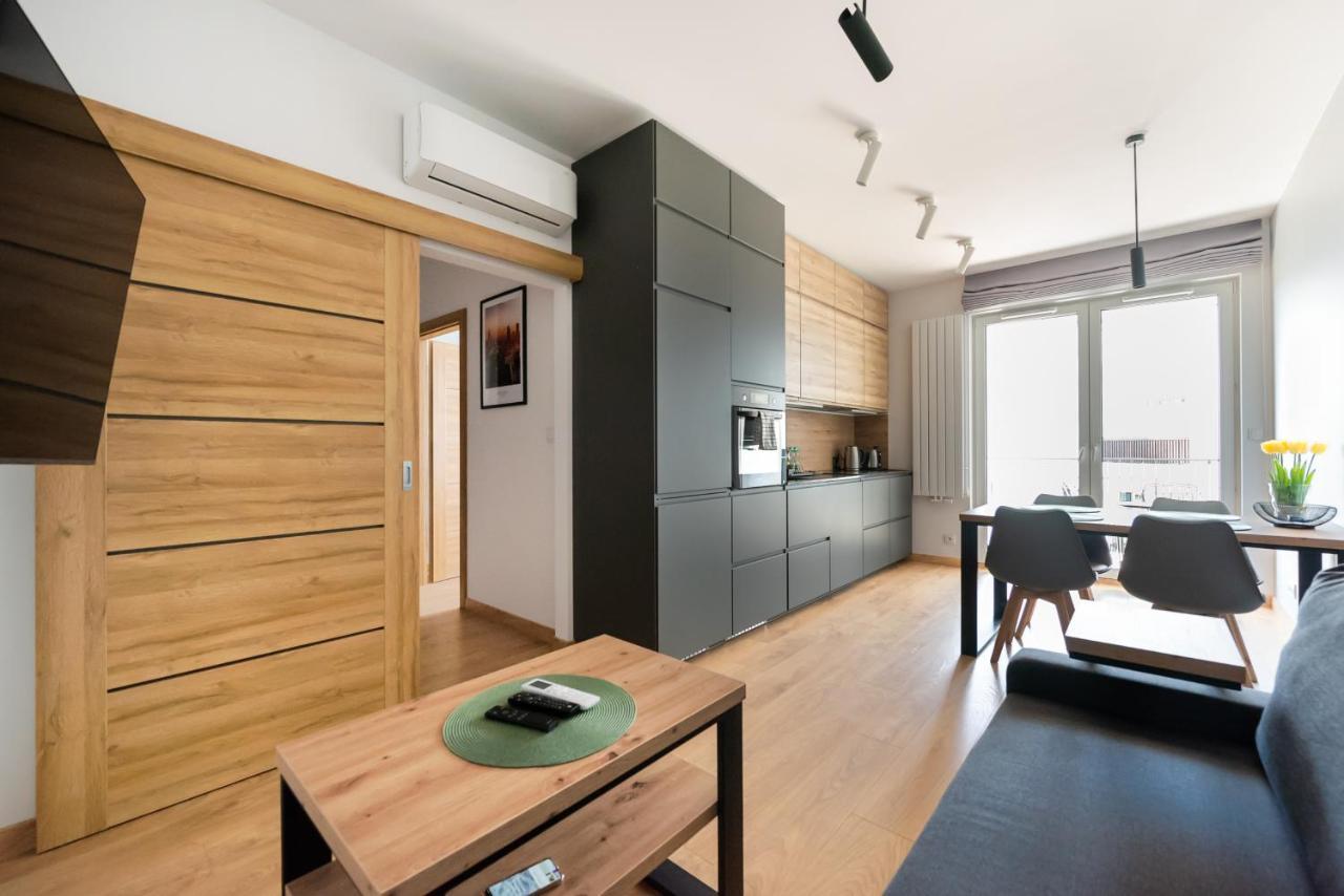 Wola Skwer Happy Apartment Warszawa Exteriör bild