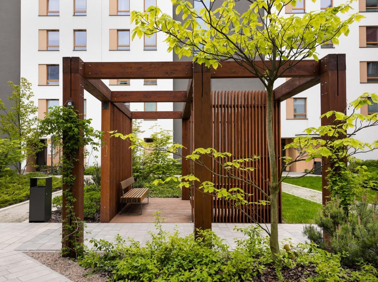 Wola Skwer Happy Apartment Warszawa Exteriör bild